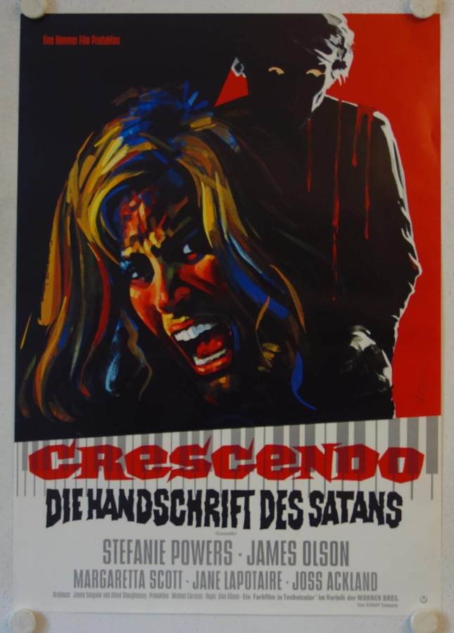 Crescendo original release german movie poster